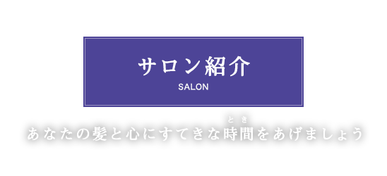 サロン紹介 府中市の美容室 Applause アプローズ